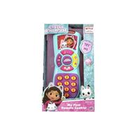 Gabby’s Dollhouse My First Remote Control | Interactive Light Up Toy Remote with Sounds & Music | 15 Buttons with LED Flashing Lights | Educational Pretend Play Toy for Toddlers & Preschoolers | 6M+