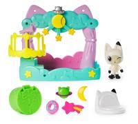 Gabby?s Dollhouse, Pandy Paws Dreamy Balcony Playset, 8-Pieces with Toy Figures, Doll?s House Accessories and Sensory Play, Kids? Toys for Girls and