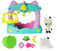 Gabby’s Dollhouse, Pandy Paws Dreamy Balcony Playset, 8-Pieces with Toy Figures, Doll’s House Accessories and Sensory Play, Kids’ Toys for Girls and Boys 3+