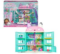 Gabby's Dollhouse , Purrfect Dollhouse with 2 Toy Figures, 8 Furniture Pieces, 3 Accessories, 2 Deliveries and Sounds, Kids Toys for Ages 3 and up