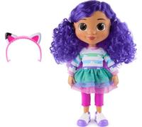 Gabby’s Dollhouse, Sing & Celebrate Gabby Girl Doll, 33-Centimetres Tall with Sound Effects and Reversible Cat Ears, Kids’ Toys for Girls and Boys Aged 3+