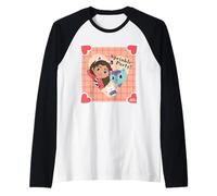Gabby’s Dollhouse Sprinkle Party Hearts Raglan Baseball Tee