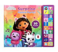 Gabby's Dollhouse - Surprise Dance Party! 20-Button Sound Book - PI Kids