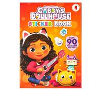 ALLIGATOR - Gabby's Dollhouse Sticker Book, Sticker Book, Sticker Books, Gabbys Dollhouse Toys UK, Gabby's Dollhouse Book,Sticker Activity Book, Reusable Sticker Book