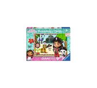Gabby'S Dollhouse Giant Floor Puzzle - 24 Pieces One Colour