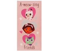 Gabbys Dollhouse A-Meow-Zing Friends Towel Multicoloured (140Cm X 70Cm)