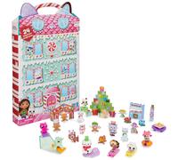 Gabbys Dollhouse, Advent Calendar 2023, 24 Surprise Toys with Figures, Stickers & Dollhouse Accessories, Kids Toys for Girls & Boys Ages 3+