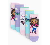 Gabby's Dollhouse Ankle Socks 5 Pack 6-8.5