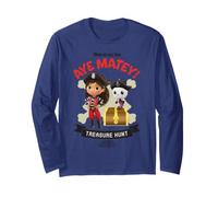 Gabby's Dollhouse Aye Matey Treasure Hunt Long Sleeve T-Shirt