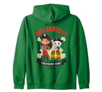 Gabby's Dollhouse Aye Matey Treasure Hunt Zip Hoodie