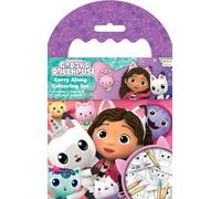 Gabbys Dollhouse Bakey Cakey Colouring Set Carry Along Colouring Sheets Crayons Kids Activity Age 3+