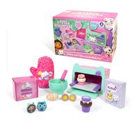 Gabby’s Dollhouse Baking Playset - Kids' Pretend Bake & Play Kit with Mixing Bowl, Whisk, Flour, Eggs & Oven - Fun & Educational Role Play Toy for Toddlers & Children - Gabby’s Dollhouse Toys for Boys