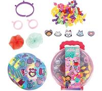 Gabby's Dollhouse Beauty Jewelry Box Set | 100+ Pieces for Necklaces, Bracelets and Rings | Craft Toy for Girls Ages 3+
