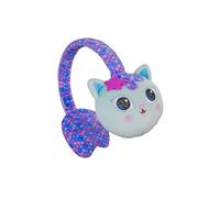 Gabby's Dollhouse Bluetooth Headphones With 10 Metre Range, Volume Control, Soft Plush Ear Cushions With Adjustable Character Headband, Play/Pause/Volume/Skip Buttons And 200 Hours Standby.