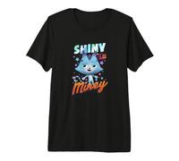 Gabby's Dollhouse Catrat Shiny is Miney Portrait Premium T-Shirt