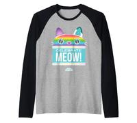 Gabby's Dollhouse Celebrate Meow Raglan Baseball Tee