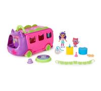 Gabby's Dollhouse Celebration Party Bus, Transforming Playset & Figures