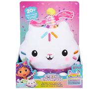 Gabby's Dollhouse Celebrations, Sprinkle Party Cakey Cat Soft Toy, 25-Centimetre
