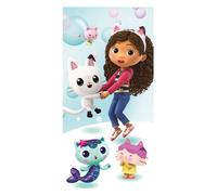 Gabby's Dollhouse Characters Cotton Towel Gabby's Dollhouse Multicolor