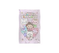 Gabby's Dollhouse Chibi Friends Silky Touch Super Soft Throw Blanket | Size: Extra Large Gabby's Dollhouse Multicolor Extra Large