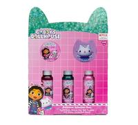 Gabby's Dollhouse Children's Bath Selection Box - Bathtime Gift Set - Includes 5 Items - Bubble Bath, Bath Beads, Fizzer, Bath Power, Shower Gel
