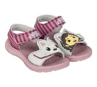 Gabby's Dollhouse Children's Sandals - Size 9 - Made 100% with EVA Rubber - Beach Sandals - Gabby and Dollhouse Print - Original Product Designed in Spain