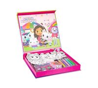 Gabby's Dollhouse Colouring Case Art Craft Creative Set