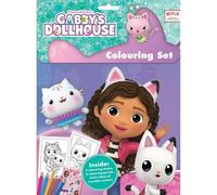 Gabbys Dollhouse Colouring Set 4 Pack - Multicolour