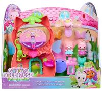 Gabby's Dollhouse Fairylandia, Kitty Fairy’s Flutter-riffic Playset with 12 Pieces and Exclusive Flutter-riffic Ring, Kids Toys for Girls and Boys Ages 3 and Up
