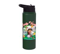 Gabby's Dollhouse Family Vacation Fun Stainless Steel Insulated Water Bottle