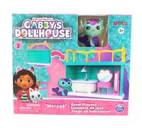 Gabby's Dollhouse Figure & Playset Bundles - (Mercat Room Playset)