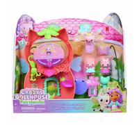 Gabby's Dollhouse Fairylandia, Kitty Fairy’s Flutter-riffic Playset with 12 Pieces and Exclusive Flutter-riffic Ring, Kids Toys for Girls and Boys Ages 3 and Up