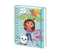 Gabby's Dollhouse Gab-Tastic A5 Wirebound Notebook in Blue Gabby's Dollhouse Blue