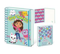 Gabby's Dollhouse Gab-tastic A5 Wiro Notebook, Official Stationery Gift