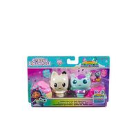 Gabby's Dollhouse: Gabby Cat Bath Squirters, Mercat and Pandy Paws Floating Toddler Bath Toys for Girls and Boys Aged 3 and up