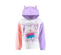 Gabby's Dollhouse Girls Hooded Sweatshirt 3D Pullover for Kids Sizes 3 to 8 Years, multicoloured, 6 Years