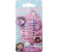Gabby's Dollhouse Hair Hooks Set | Kids Accessories with Glitter and Characters from the Netflix Series
