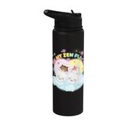 Gabby's Dollhouse Hamster Kitties in My Zen Place Stainless Steel Insulated Water Bottle