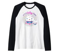 Gabby's Dollhouse It's A Cakey Celebration Raglan Baseball Tee