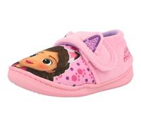 Gabby's Dollhouse Kids Pink Easy Fasten Slipper - Size 5 Child UK - Pink