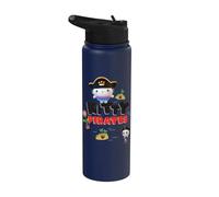 Gabby's Dollhouse Kitty Pirates Adventure Stainless Steel Insulated Water Bottle
