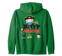 Gabby's Dollhouse Kitty Pirates Adventure Zip Hoodie