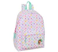 GABBY'S DOLLHOUSE - Laptop Backpack 14.1", Ideal for Young People of Different Ages, Comfortable and Versatile, Quality and Resistance, 31 x 13 x 43 cm