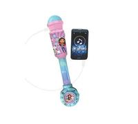 Gabby'S Dollhouse Gabby'S Dollhouse Lighting Microphone With Speaker (Aux-In), Melodies And Sound Effects One Colour