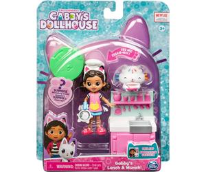 Gabby's Dollhouse Lunch & Munch Kitchen Playset with 2 Figures & Accessories