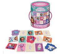 Gabby's Dollhouse Memory Game for Kids - Matching Game with Gabby & Friends - Fun Family Travel Game - Compact & Portable Design - Classic Character Matching Toy for Home or On-the-Go Entertainment