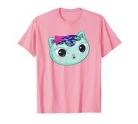 Gabby's Dollhouse Mercat Big Face T-Shirt, Men, Pink, Medium