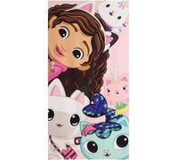 Gabbys Dollhouse microfibre beach towel