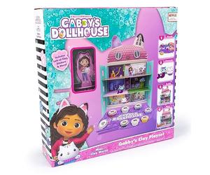 Gabby's Dollhouse Mini Clay World Set - Creative Gift For Girls With Air Dry Clay And Modelling Tools - Dollhouse Craft Kit - Arts And Crafts For Kids