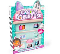 abeec Gabby's Dollhouse Miniatures Set - Pencil Case With Stickers, Mini Scrapbook, Mini Felt Tips, Mini Highlighters, Mini Washi Tapes And More - Kids Activity Packs - Back To School - Girls Set